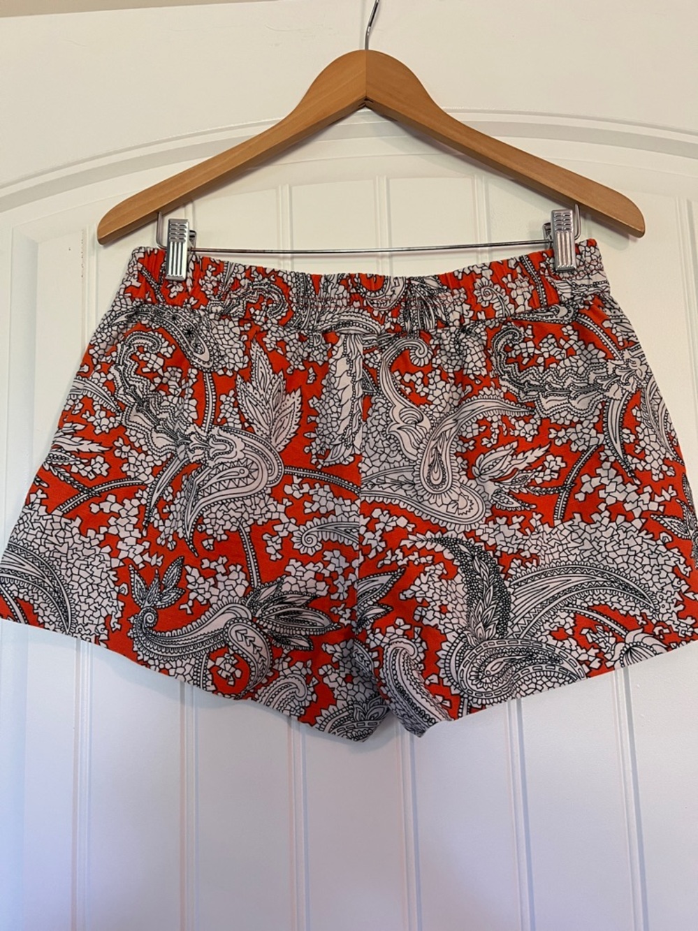J Crew linen blend pull on shorts size 8 - Picture 3 of 5